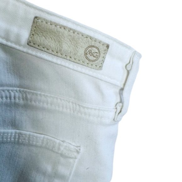 AG Brooke White Bermuda Cuffed Shorts Jeans Sz 31 - Picture 9 of 15